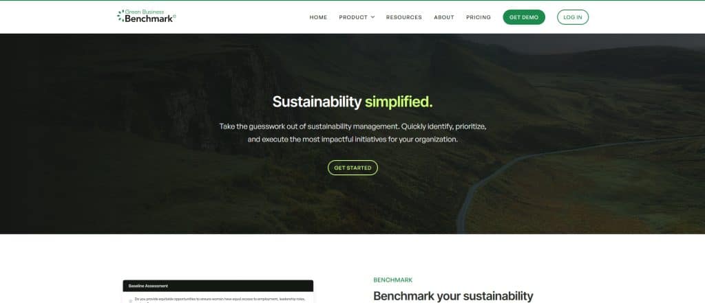 What is the Green Business Benchmark