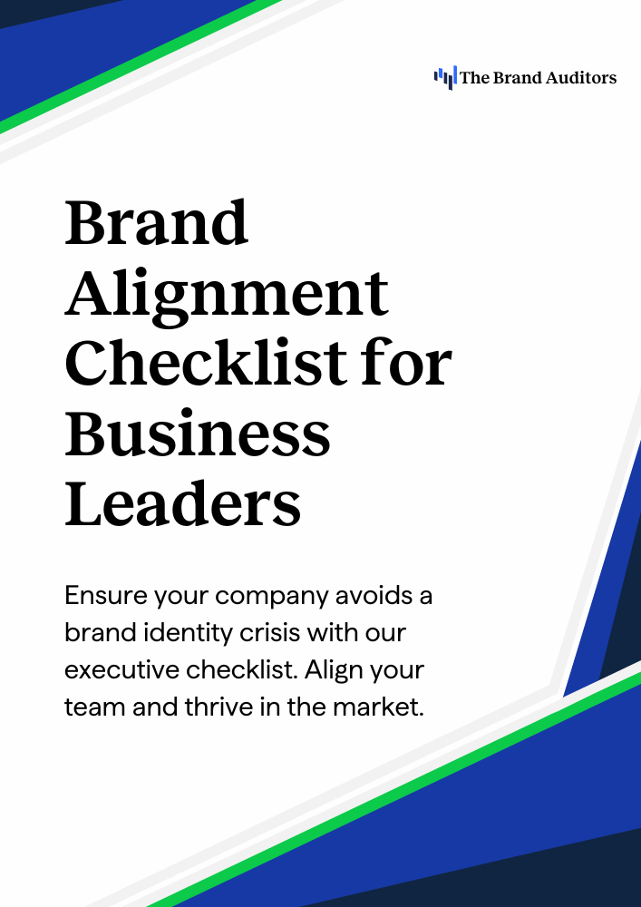 Brand Alignment Checklist Cover Page