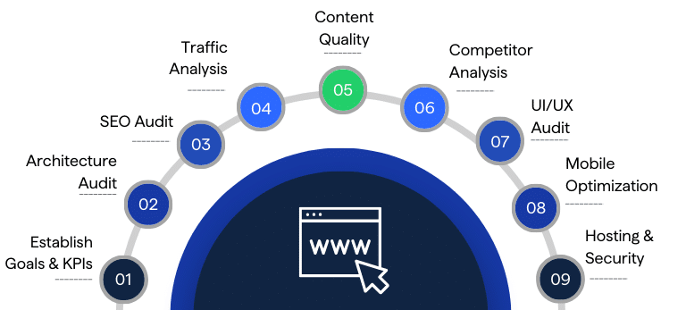Website audit process